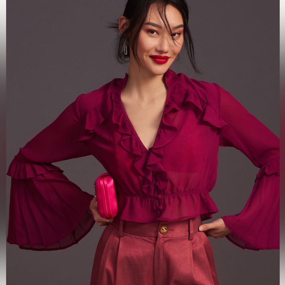 Anthropologie woman’s blouse